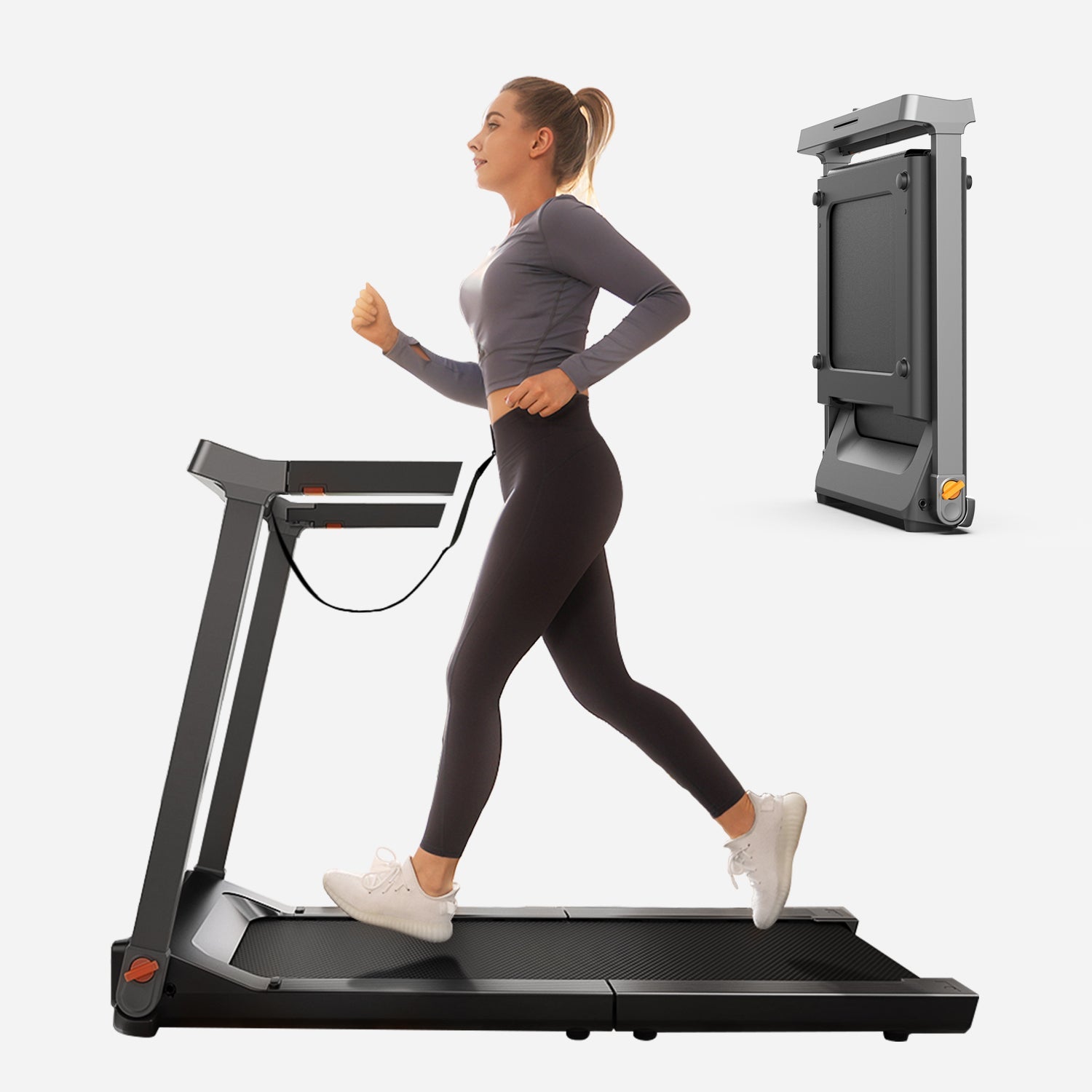 Walkora MX10 tapis de marche pliable pour petit appartement - rangement facile