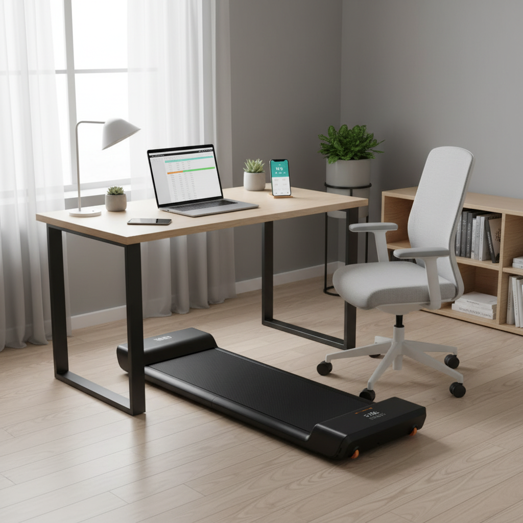 Walkora A1 Pro tapis de marche pliable - design épuré home office